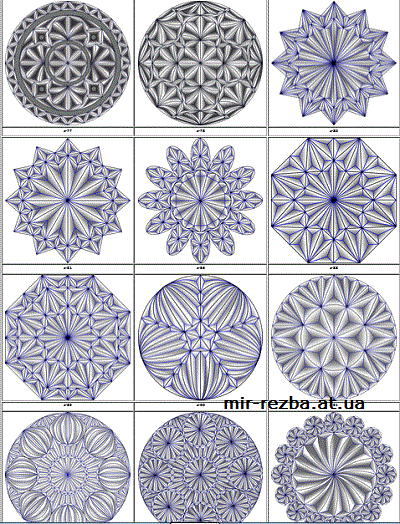 Эскизы резных розеток посложнее (3)