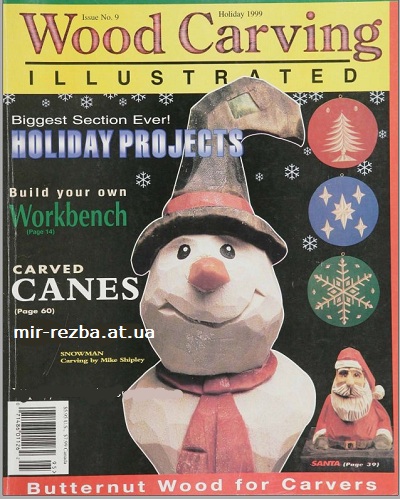 WoodCarving Illustrated 009 (Holiday 1999)