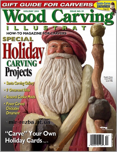 Woodcarving Illustrated 029 (Holiday 2004)